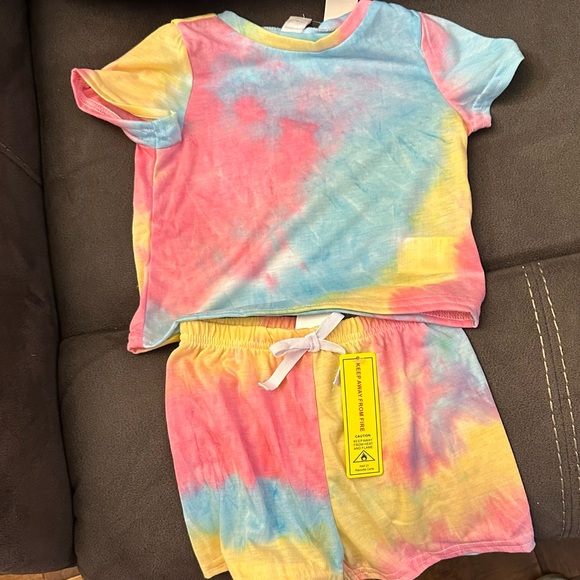 Baby 12-18 months tie die set - Picture 2 of 3